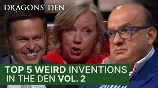 Top 5 Weird Inventions  Vol2  Dragons Den [upl. by Eigriv]