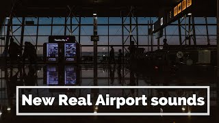 Airport Background Ambience  TerminalAnnouncement Boarding Sound Effects [upl. by Ithnan]