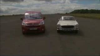 Citroen Berlingo van vs Volvo P1800e classic sports car [upl. by Aliled]