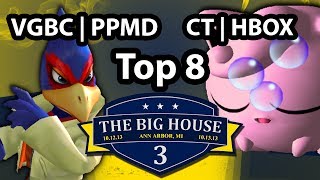 The Big House 3  PPMD Falco Vs Hungrybox Jigglypuff  Losers Finals  SSBM [upl. by Ayam]