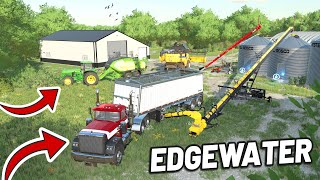 WELCOME TO EDGEWATER  Farming Simulator 22  Episode 1 [upl. by Tsnre600]