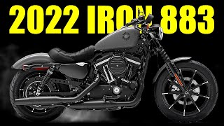 NEW‼️ 2022 HARLEY DAVIDSON IRON 883 PRICE SPECS AND REVIEW [upl. by Noonan419]