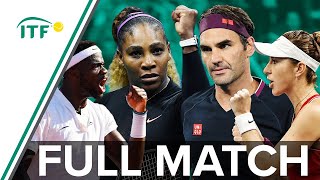 Roger FedererBelinda Bencic v Serena WilliamsFrances Tiafoe  FULL MATCH  USA v SUI  Hopman Cup [upl. by Faubion]