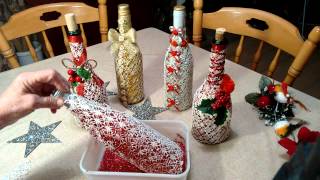 Exquisitely decorated wine bottle [upl. by Persons]