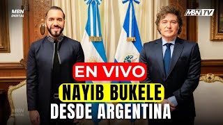 ENVIVO Presidente Nayib Bukele en Visita de Estado a la República de Argentina  ÚLTIMA HORA [upl. by Meldon]