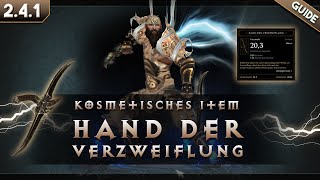 Diablo 3 Patch 241 Hand der Verzweiflung  deutscher Guide [upl. by Enyaw]