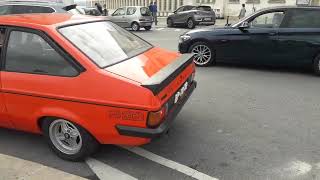 Ford Escort RS2000 Mk2 1976 start up and sound [upl. by Trisa]