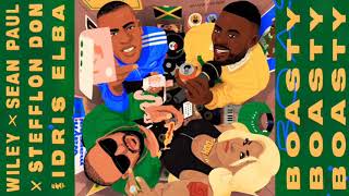 Wiley Ft Stefflon Don ft Sean Paul amp Idris Elba  Boasty Official Audio [upl. by Erdreid]