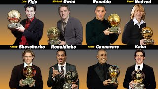 Ballon dOr Winners from 2000 to 2023  Who Will be The Next Ballon dOr Winner 2024 ⁉️ [upl. by Talich]