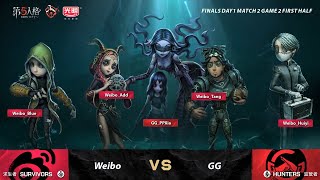 IVL Fall Finals  Embalmer in the meta Weibo vs GG  Identity V League 2020 Eng Sub [upl. by Bethany]