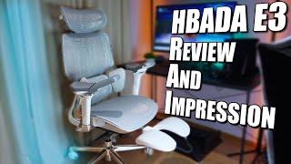 2024 Best Office Chair HBADA E3 [upl. by Affrica]