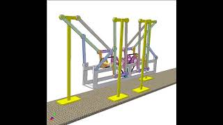 ChebyshevS Plantigrade Machine 1A [upl. by Shea]