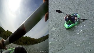 Intex K2 Challenger kayak product review [upl. by Norok]