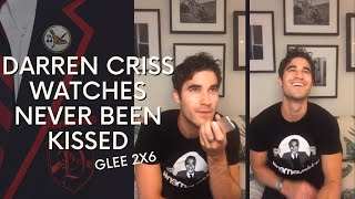 Darren Criss watches Glees quotNever Been Kissedquot IG livestream 110920 [upl. by Norby]