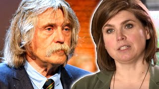 Johan Derksen haalt uit naar Angela de Jong ‘Met haar oorbellen van de Action’ [upl. by Kyred]