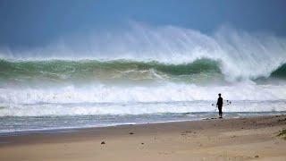 J Bay Explodes💥 Biggest Swell in History [upl. by Berkin631]