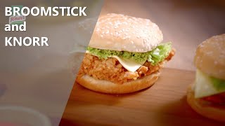 Knorr Crispy Chicken Burger  TVC [upl. by Laehcar]