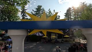 Starblaster 4K POV Canobie Lake Park Salem New Hampshire Opening Day 2023 [upl. by Garcon]