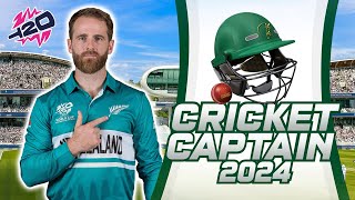 CRICKET CAPTAIN 2024  NEW ZEALAND T20 WORLD CUP 1 Games 1 amp 2 [upl. by Hathaway]