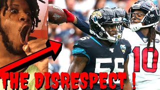 JAGUARS VS TEXANS REACTION NFL WEEK 9 HIGHLIGHTS  DEANDRE HOPKINS PLAYING NO GAMES [upl. by Isoais]