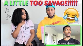 Reggie Couz quotWhen a Rapper gets way too savage on his new single BitterManquot REACTION [upl. by Edythe162]