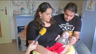 Herztransplantation bei neugeborenem Baby am Kinderspital Zürich [upl. by Grounds384]