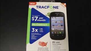 Tracfone ZTE Valet Unboxing and Overview [upl. by Hedveh]