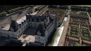 Le château et les jardins de Villandry au début de lautomne [upl. by Ekyt62]