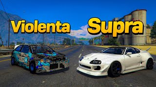 Perseguimos Con Un Supra A80 El Secuestrador De Mi Hermano Gta Rp [upl. by Arvid]