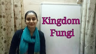 Kingdom Fungi  Biological classification part4  Class XI  Lecture 32 [upl. by Glimp]