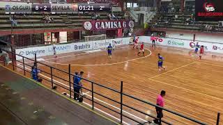 Os Guri x Sevilla  2ª Fase Mata Campeonato Municipal de Futsal de Erechim 2024  3ª Divisão [upl. by Itnuahsa]