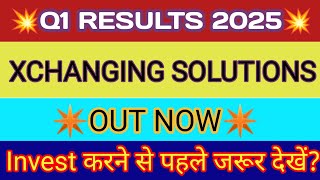 Xchanging Solutions Q1 Results 🔴 Xchanging Solutions Results 🔴 Xchanging Solutions Share Latest News [upl. by Nirraj588]