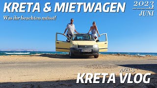 Mietwagen auf Kreta  Tipps was ihr beachten solltet [upl. by Slosberg]