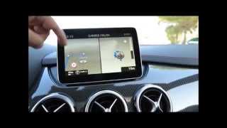 Mercedes Benz BKlasse Facelift 2014 Navigationssystem  COMAND Online [upl. by Castora]