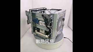 HP惠普ProLiant MicroServer gen8靜音微塔式伺服器網路儲存黑群暉NAS雲端儲存 [upl. by Laenaj]