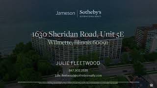 1630 Sheridan Road Unit 5E Wilmette Illinois House for Sale [upl. by Amzu]