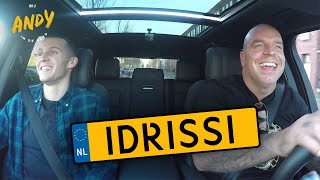 Oussama Idrissi  Bij Andy in de auto [upl. by Sonitnatsnoc]