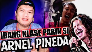 ARNEL PINEDA  COVER   AEROSMITH  AMAZING  REACTION VIDEO  10 January 2023 [upl. by Imef52]