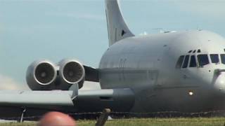 RAF VC10 Biggin Hill 2010  Incredible takeoff amp Display Unique footage [upl. by Lindie]