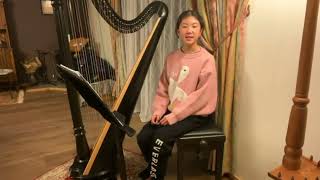 NZ 2023 Harp Performance Competition Alison Wang Advance Lever Harp Class [upl. by Aelanej]