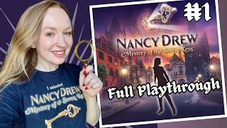 Nancy Drew The Mystery of the Seven Keys FULL PLAYTHROUGH Episode 1 [upl. by Armando]