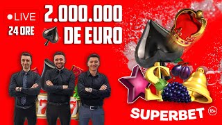 JUCAM PANA PRINDEM JACKPOTUL DE 2 MILIOANE EURO PE SUPERBET NONSTOP STREAM [upl. by Nohsreg]