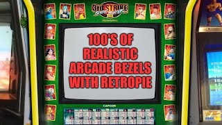 Add 100s of realistic Arcade Bezels to RetroPie  Orionsangel [upl. by Jozef248]