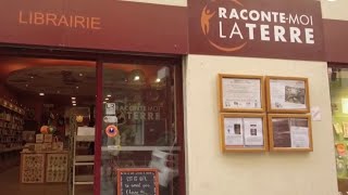 Visitez la librairie « Racontemoi la terre » à Lyon [upl. by Nnylrefinnej]