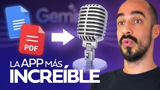 Crea PODCASTs de tus DOCUMENTOS 100 Gratis  Google sorprende con NotebookLM [upl. by Anelim291]