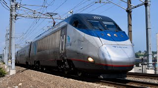 Amtrak Acela Express Fast Train 2023 [upl. by Miza673]