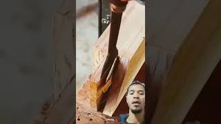 Manual chisels are also possible woodworkingtools woodworkings wood woodwork shorts [upl. by Moulden]