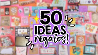 50 IDEAS de REGALOS fáciles y originales Recopilación 💕 Especial de San Valentín14 de febrero [upl. by Pen]