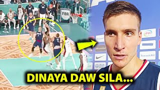 Dinaya daw ang Serbia para Manalo ang Team USA sa laban ayon kay Bogdan Bogdanovic [upl. by Aissyla]