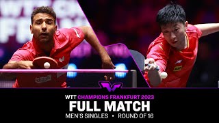 FULL MATCH  Omar ASSAR vs MA Long  MS R16  WTTFrankfurt 2023 [upl. by Aniluj62]